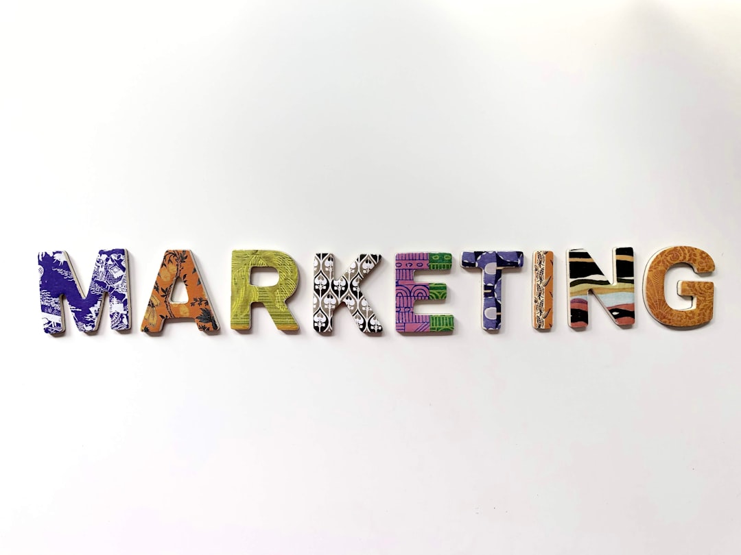 Marketing en alphabets colorés